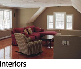 Interior wall painting in Brookfield, MA